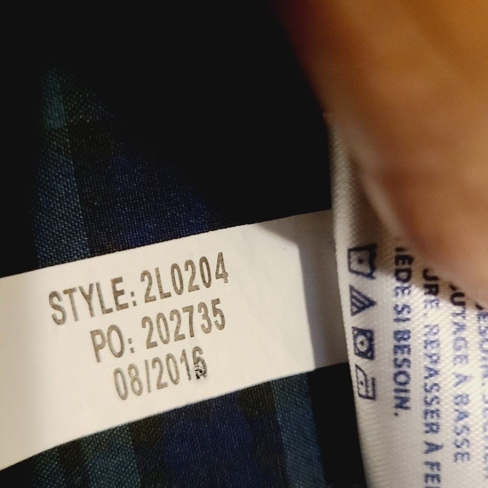 Vineyard Vines | Women's Pajama Shirt From Black Watch Lounge Set (Size XXS) - Picture 7 of 14